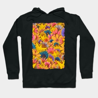 Stars and flowers Hoodie